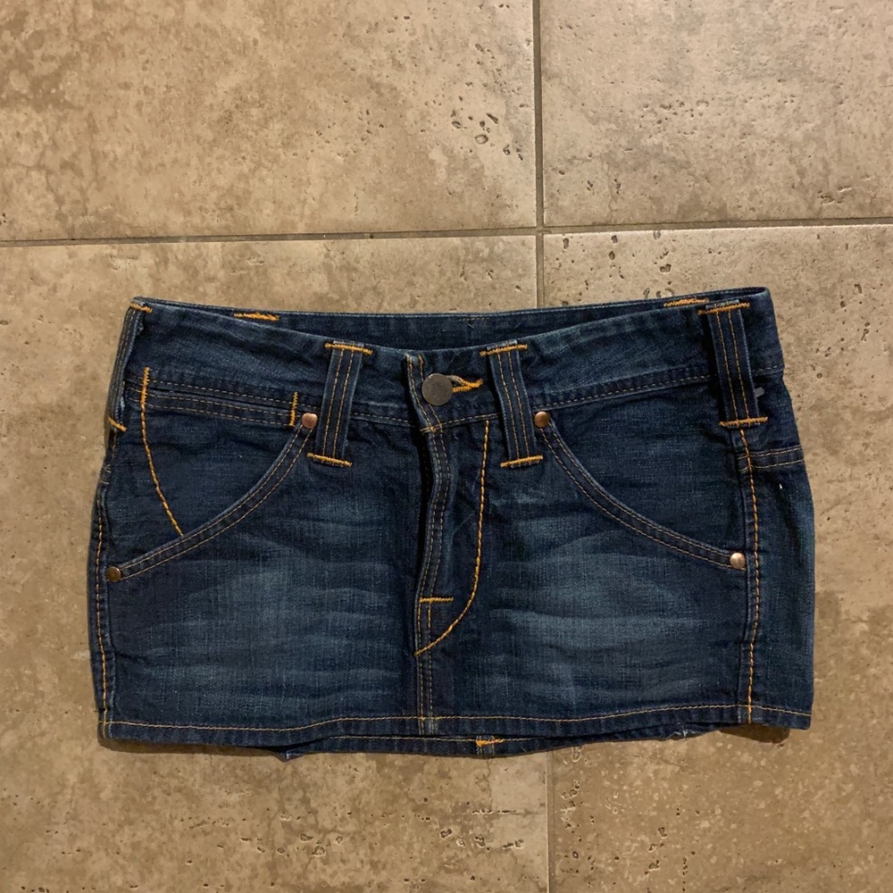 True Religion Mini Skirt